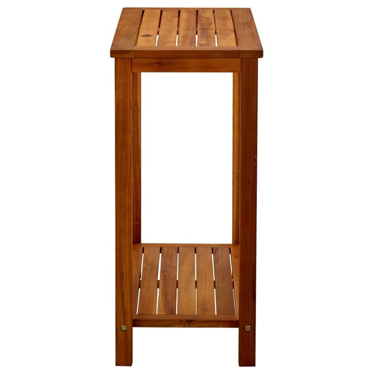 VIDAXL Table console de jardin 80x35x75 cm Bois d'acacia solide