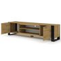 Voir la diapositive 2 : BEST MOBILIER Pedro - meuble tv - 188 cm
