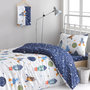 Voir la diapositive 2 : Home collection Parure de lit enfant avec taie(s) en coton polyester Spacex