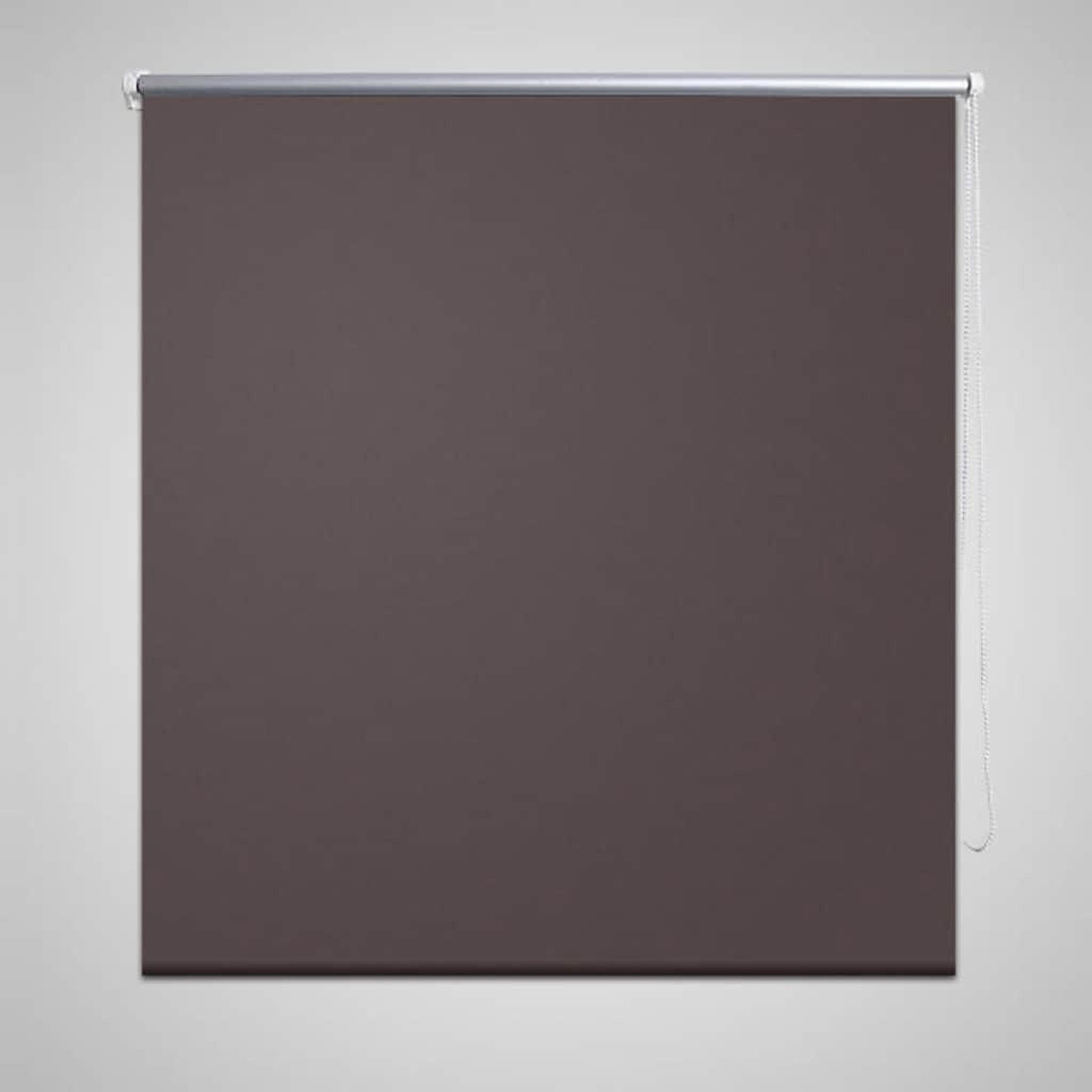 VIDAXL Store enrouleur occultant 120 x 230 cm marron