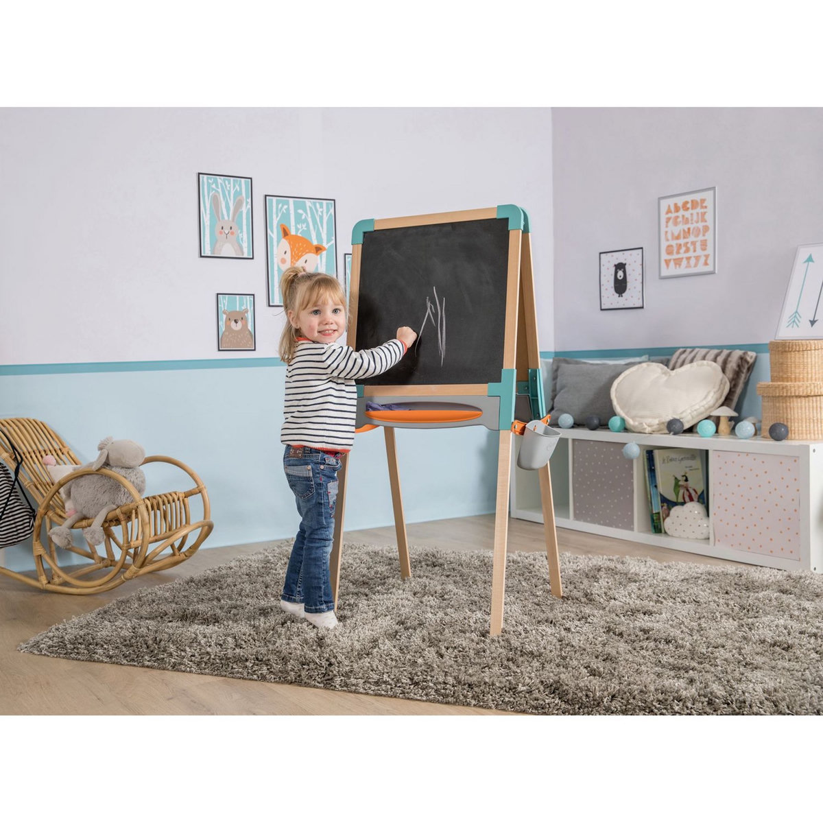 SMOBY Jeu manuel - Tableau Bois 