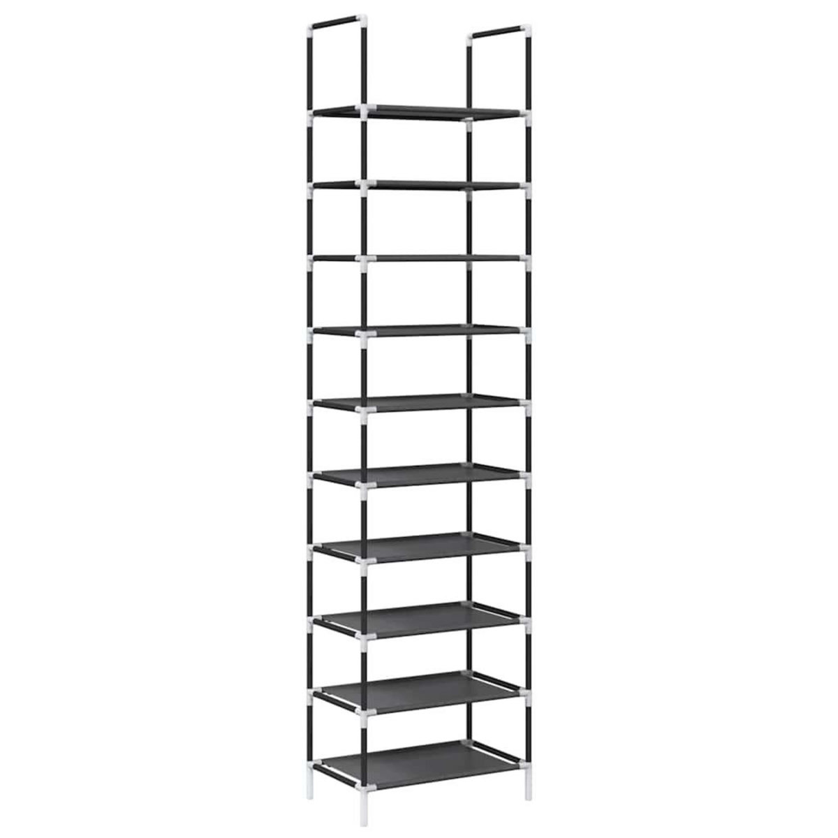 VIDAXL Etagere a chaussures 10 niveaux 44x28x180 cm tissu non-tisse