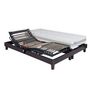 Voir la diapositive 1 : PRESTIGE Collection Lit relaxation électrique TPR ressorts ensachés + mousse Haute Résilience 35 kg/m3 - 160x200 cm SENSAFLEX