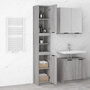 Voir la diapositive 4 : VIDAXL Armoire de bain Sonoma gris 32x34x188,5 cm Bois d'ingenierie