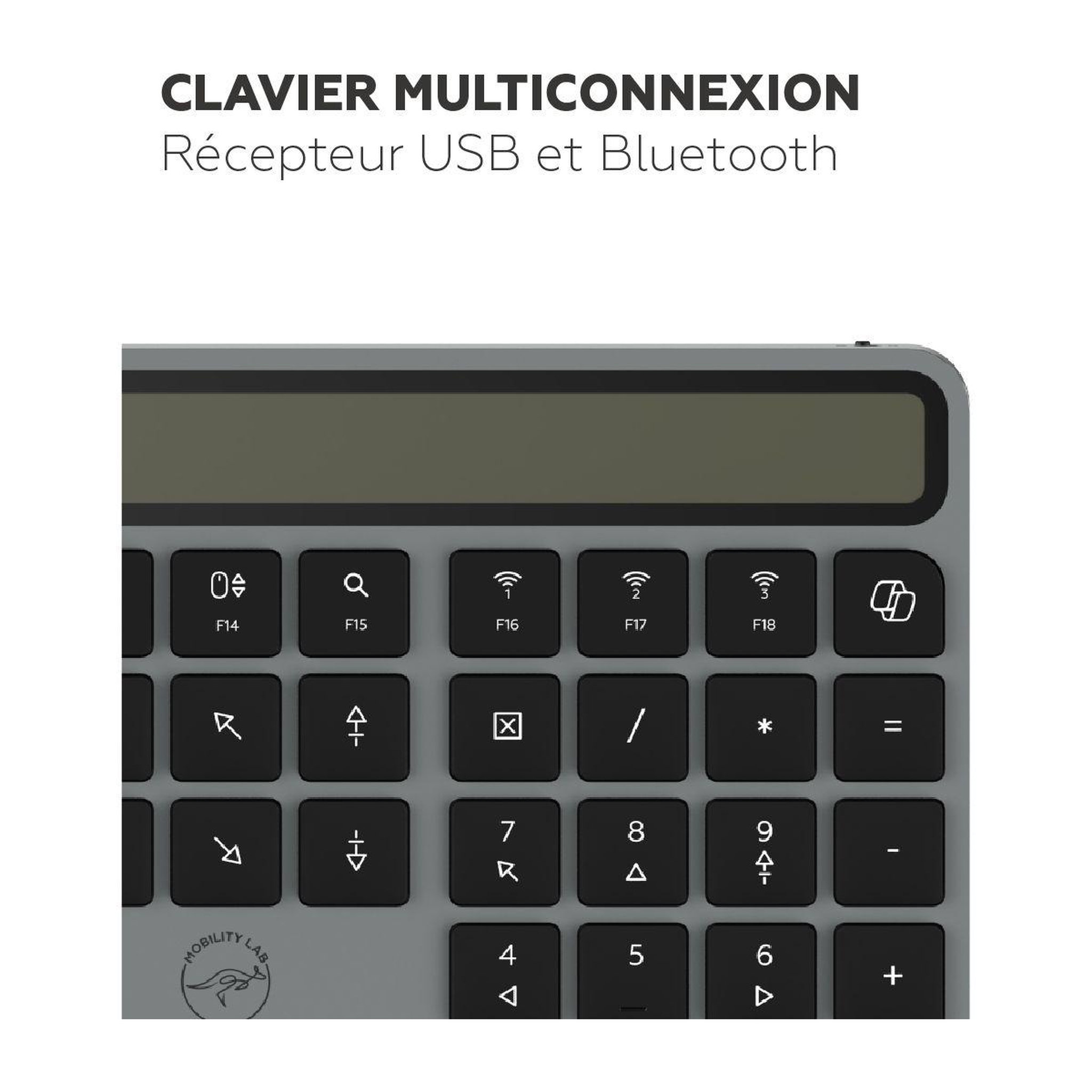 Voir la diapositive 3 : Mobility Lab Clavier sans fil ks720w