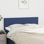 Voir la diapositive 1 : VIDAXL Tetes de lit 2 pcs Bleu 72x5x78/88 cm Tissu