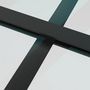 Voir la diapositive 5 : VIDAXL Porte coulissante Verre ESG et aluminium 76x205 cm Noir