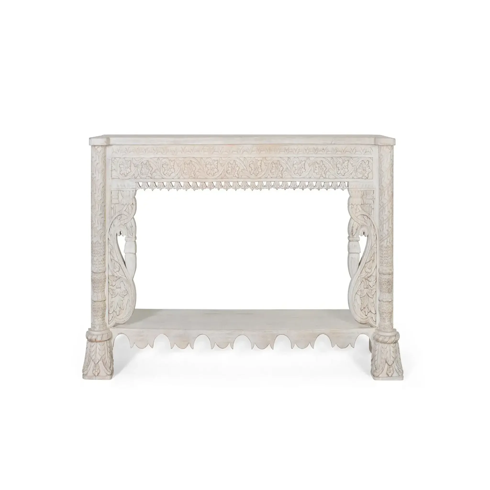 GINER Y COLOMER SL Console en bois de manguier 180 cm style méditerranéen moderne