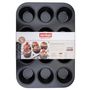 Voir la diapositive 6 : ZENKER Moule à muffins 12 empreintes 38 x 26 cm Zenker Perfect Black