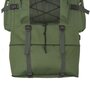 Voir la diapositive 5 : VIDAXL Sac à dos en style d armée XXL 100 L Vert