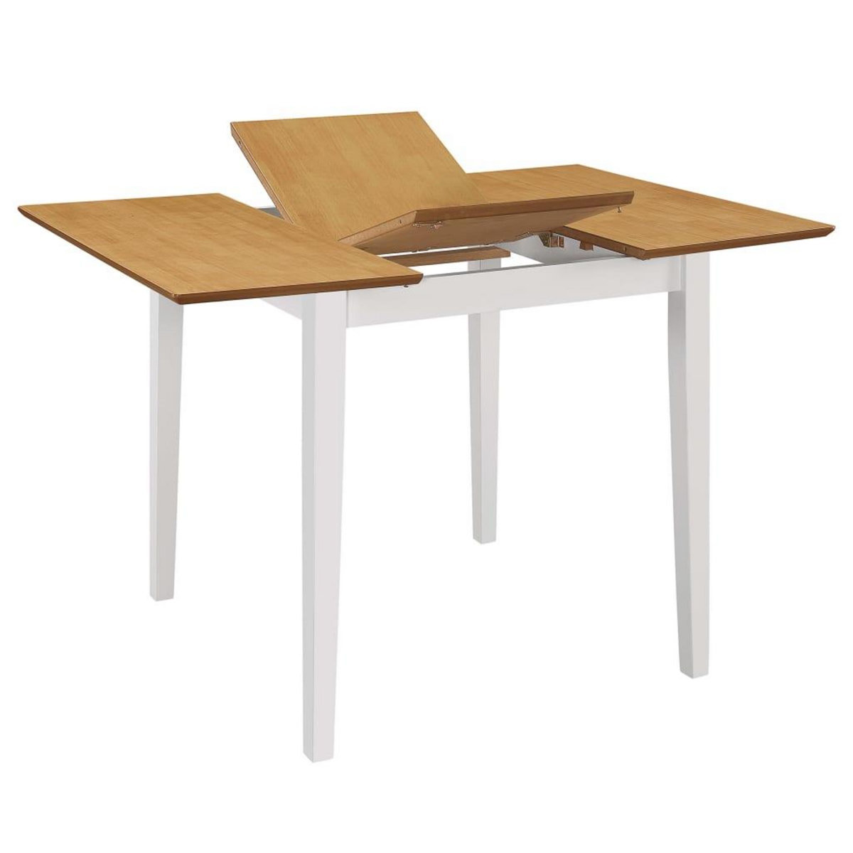 VIDAXL Mobilier de salle a manger 3 pcs MDF Blanc