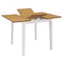 Voir la diapositive 3 : VIDAXL Mobilier de salle a manger 3 pcs MDF Blanc
