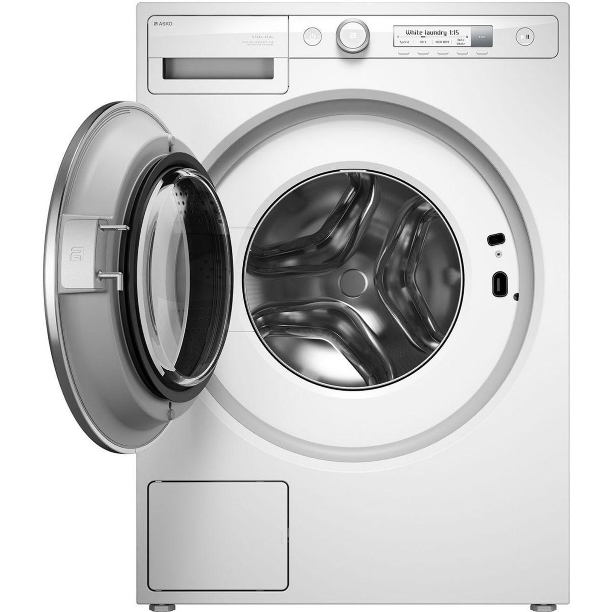 Voir la diapositive 2 : ASKO Lave linge hublot w3096rw - 9 kg - 1600 tr/min - classe a - moteur direct drive - autodosage - connecté wifi