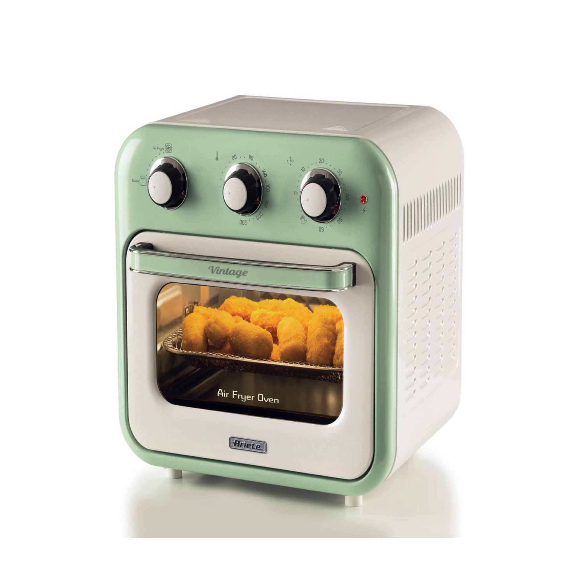 Voir la diapositive 2 : ARIETE Friteuse Ariete Vintage 4632/04 16L Vert