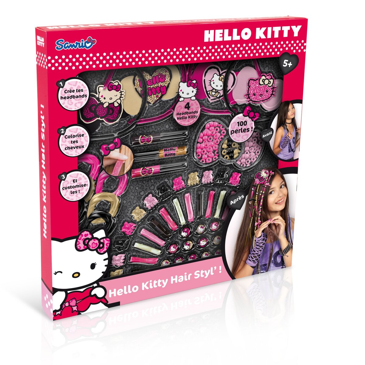 CANAL TOYS Coffret Hello Kitty Hair Styl'