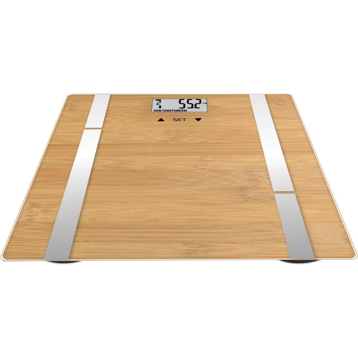 Terraillon Pèse personne IMC Bamboo Fit