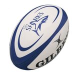 GILBERT GILBERT Ballon de rugby REPLICA - Sharks - Taille Midi