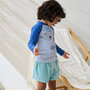 Voir la diapositive 5 : Petit Béguin T-shirt de bain bébé protection UV Brasilia