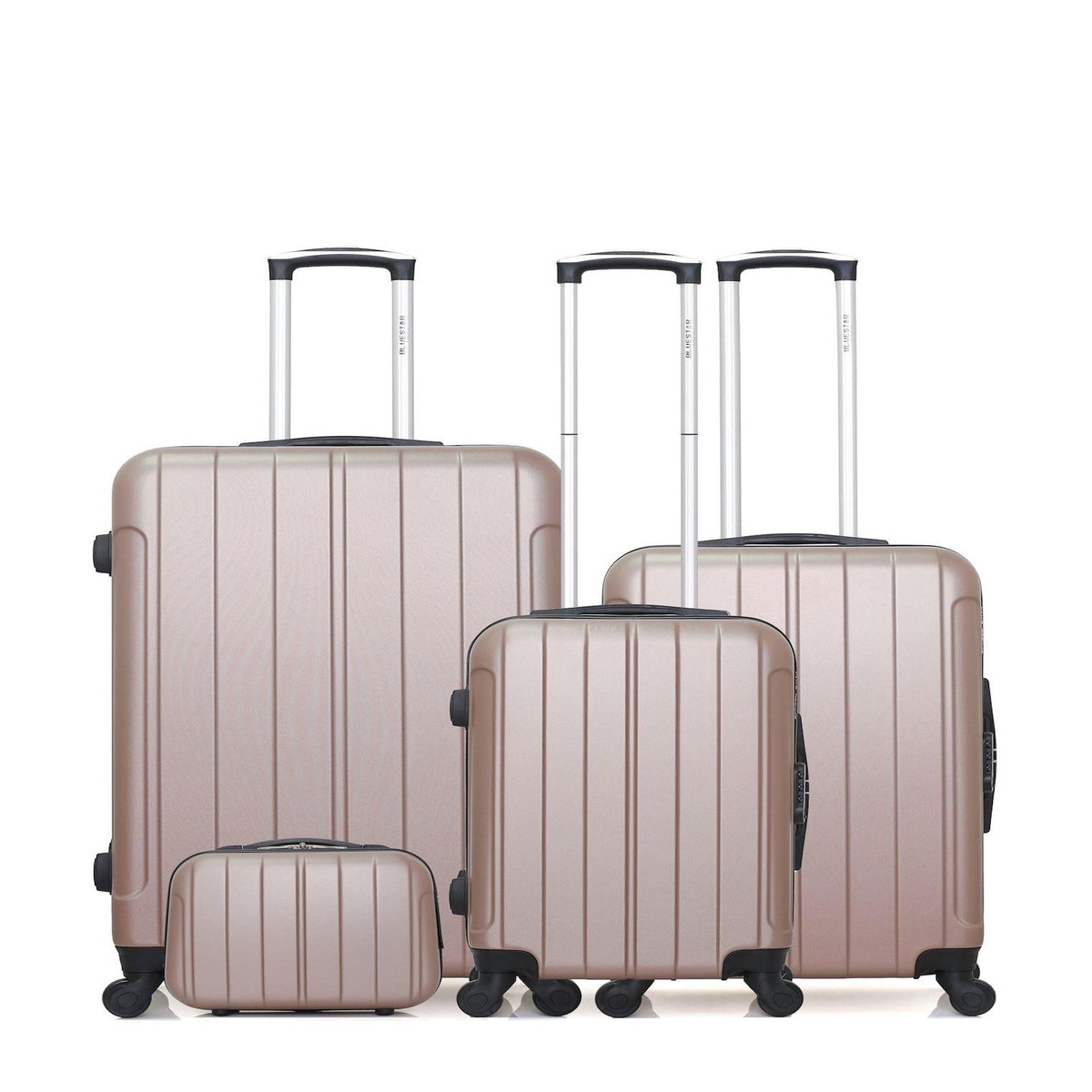 BLUESTAR BLUESTAR - Set de 4 Valises NAPOLI-C 75 cm 4 Roues