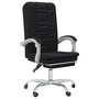 Voir la diapositive 2 : VIDAXL Fauteuil inclinable de bureau Noir Similicuir