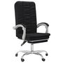 Voir la diapositive 2 : VIDAXL Fauteuil inclinable de bureau Noir Similicuir