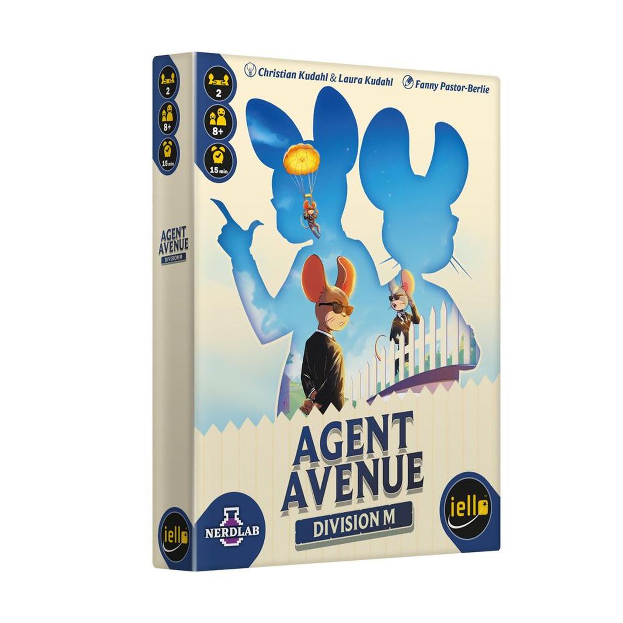 Iello Jeu de stratégie Iello Agent Avenue Division M Extension