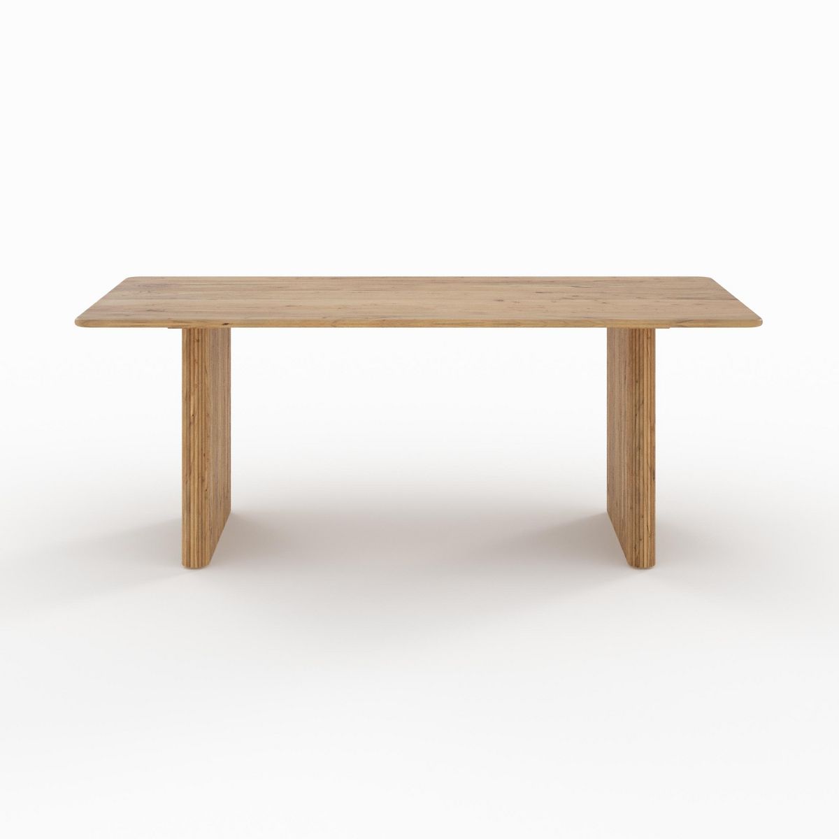 Rendez vous déco Table rectangulaire en bois d'acacia 6 personnes - Andrea