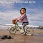 Voir la diapositive 3 : KINDERKRAFT Draisienne rétro - vélo d'équilibre avec panier et clochette