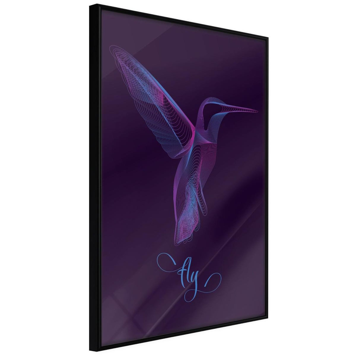 Paris Prix Affiche Murale Encadrée  Fluorescent Hummingbird