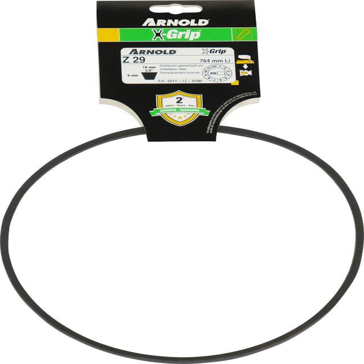 ARNOLD Courroie trapézoïdale X-Grip V de type Z 29