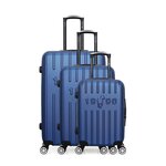 GENTLEMAN FARMER GENTLEMAN FARMER - Set de 3 Valises ARCHIE 75 cm 4 Roues. Coloris disponibles : Gris, Rose