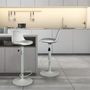 Voir la diapositive 2 : The Home Deco Factory Lot de 2 tabourets de bar blanc