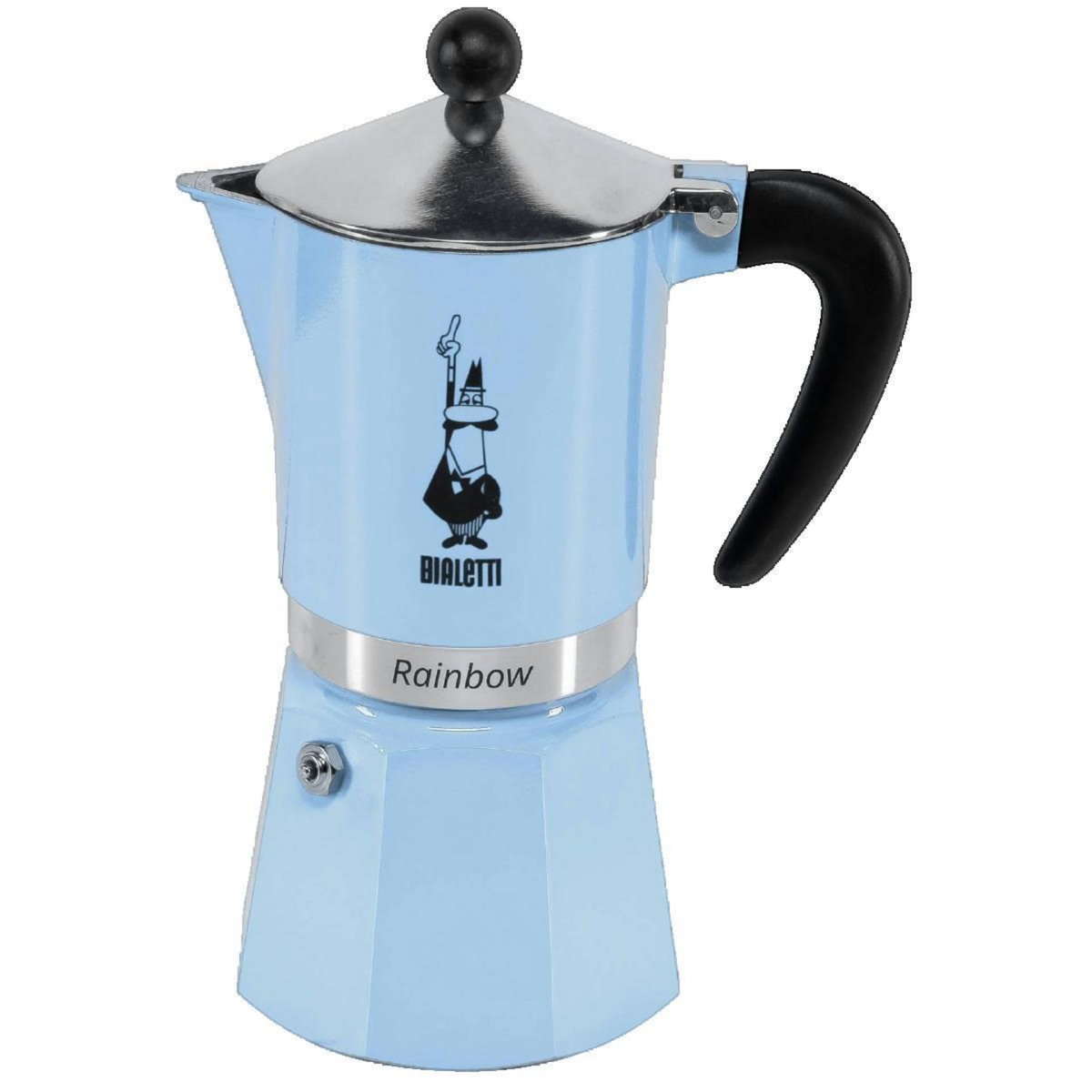 BIALETTI Cafetière Bialetti Rainbow bleue