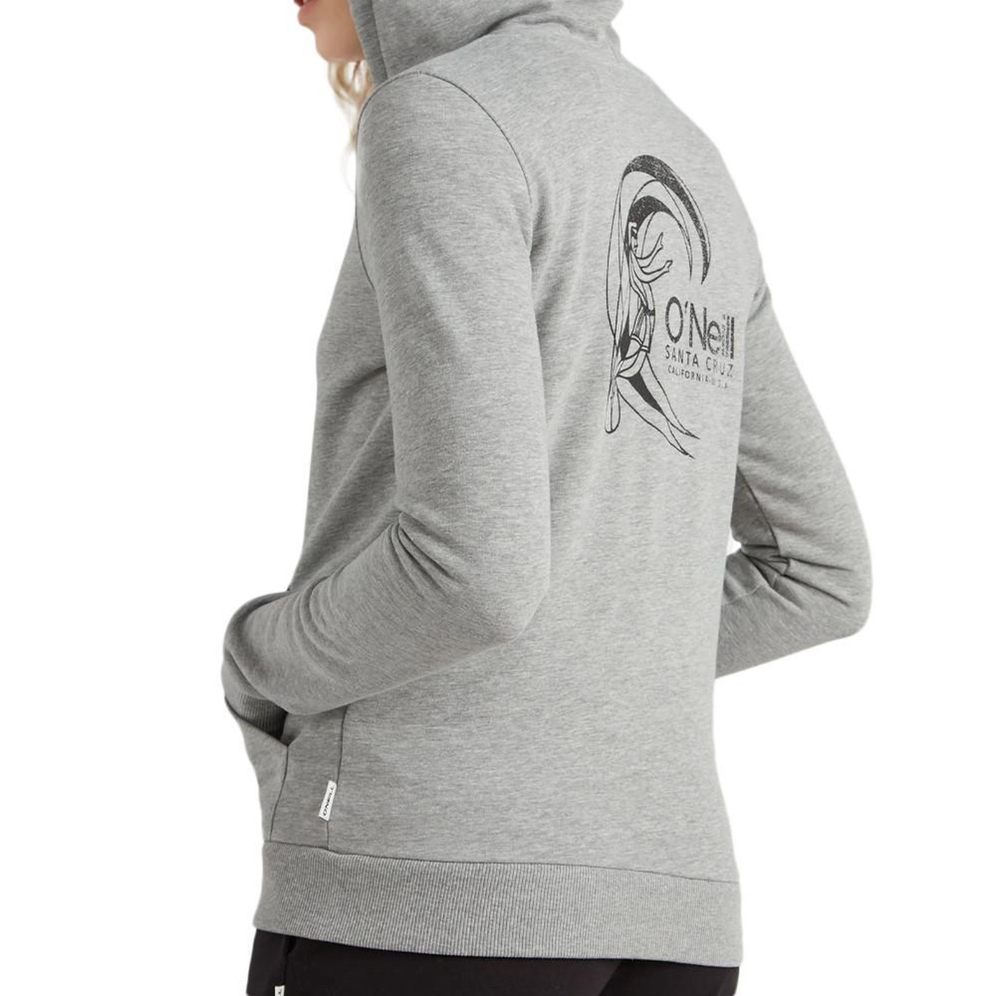 Voir la diapositive 5 : O'NEILL Sweat Zippé à capuche  Clair Femme O'Neill Circle Surfer