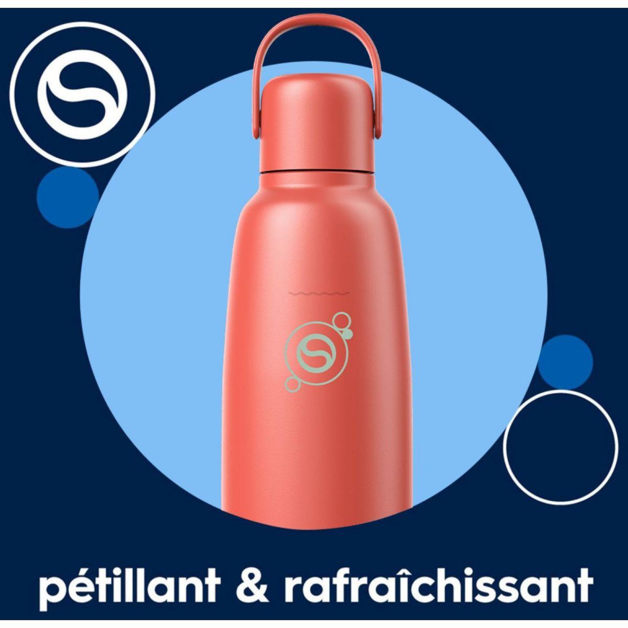 Voir la diapositive 4 : SODASTREAM Bouteille isotherme Fizz & Go Cool papaye