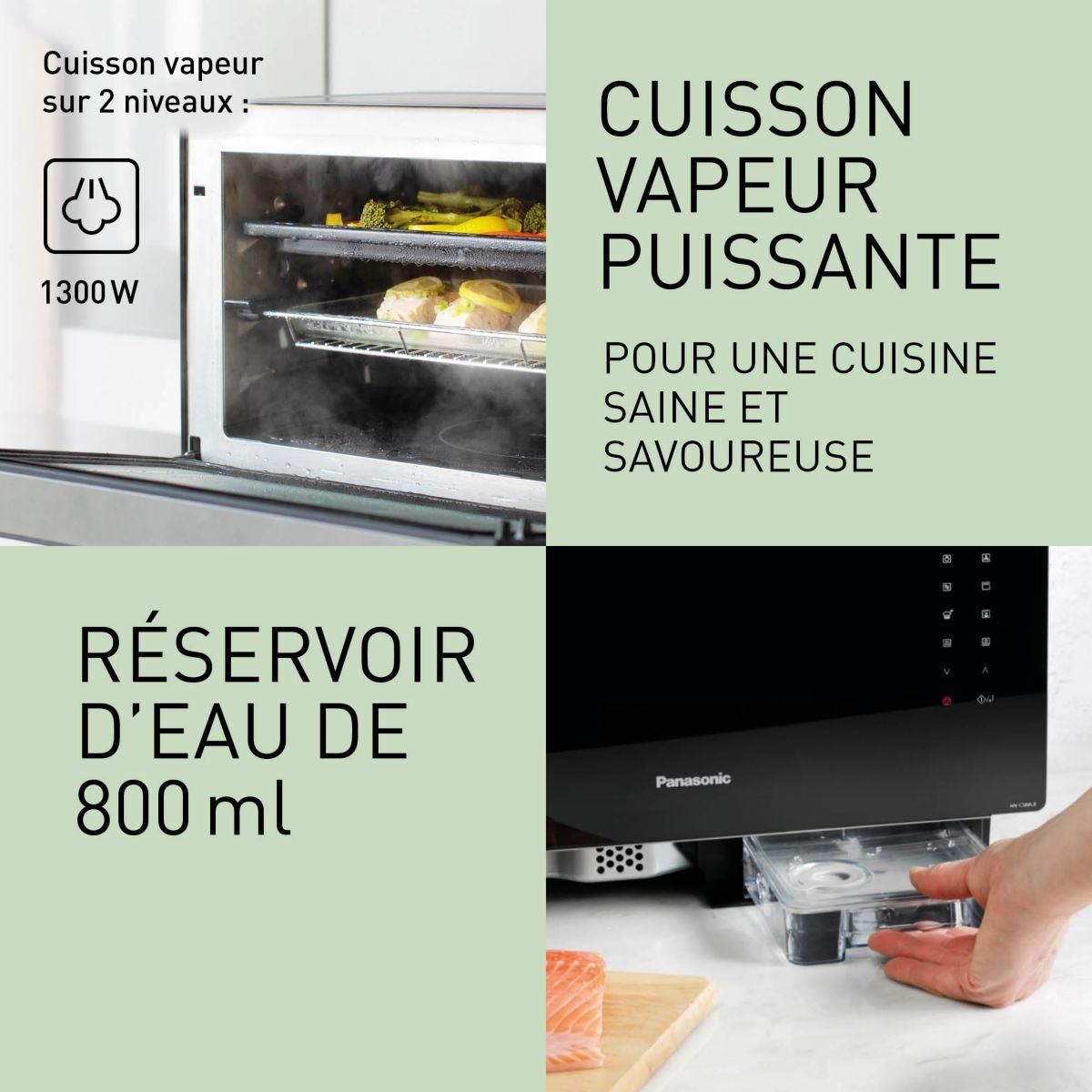PANASONIC Micro ondes combiné NN-CS88LBEPG