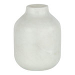 Paris Prix Vase Bouteille Déco  Marbre  15cm Blanc