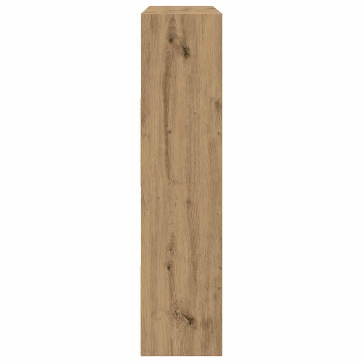 VIDAXL Bibliotheque/Separateur de piece chene artisanal 105x24x102 cm