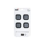 CENTRALE BRICO Lot de 4 boutons de meuble Carré zamak peint H.22 x l.30 x P.30 mm