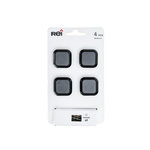 CENTRALE BRICO Lot de 4 boutons de meuble Carré zamak peint H.22 x l.30 x P.30 mm