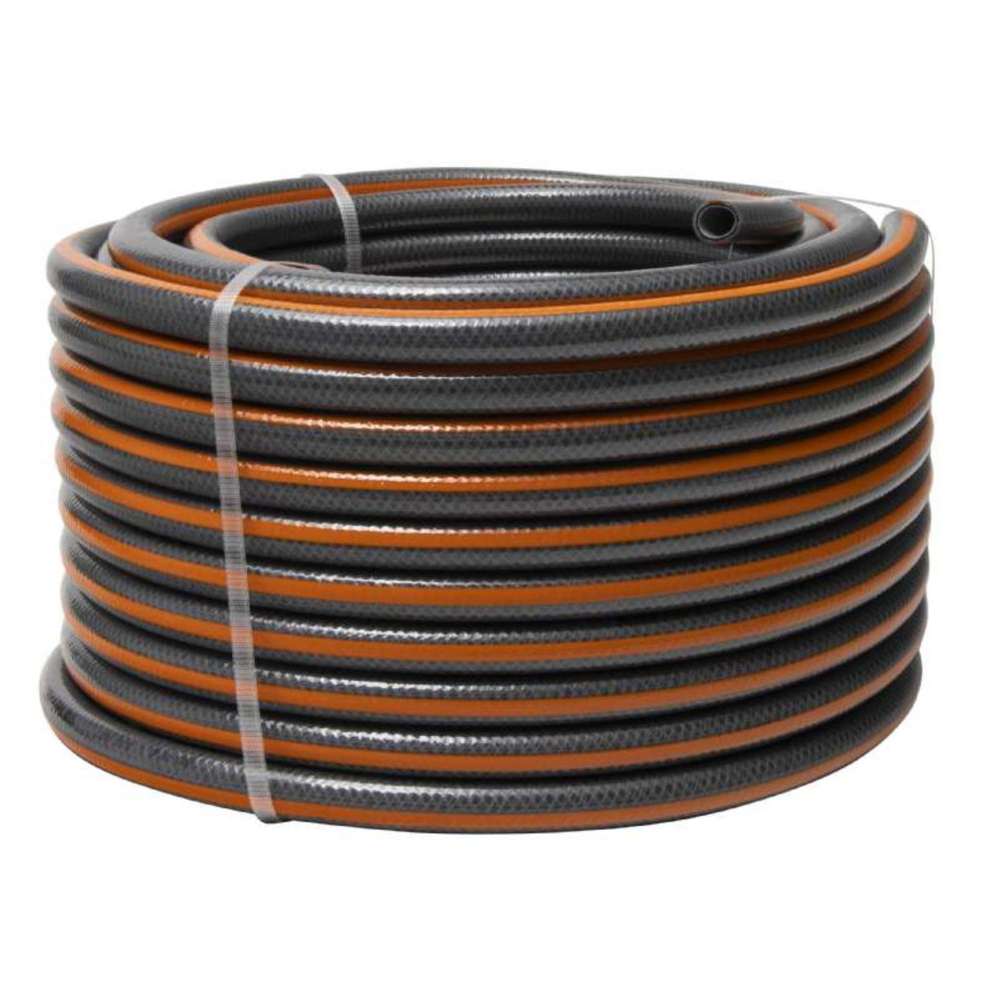 Voir la diapositive 4 :  Tuyau d'arrosage 15 mm anti-vrille renforcé 200 g/m Werkapro 40 m