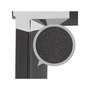 Voir la diapositive 6 : Paris Prix Bureau Design  Hovik  160cm Noyer & Noir