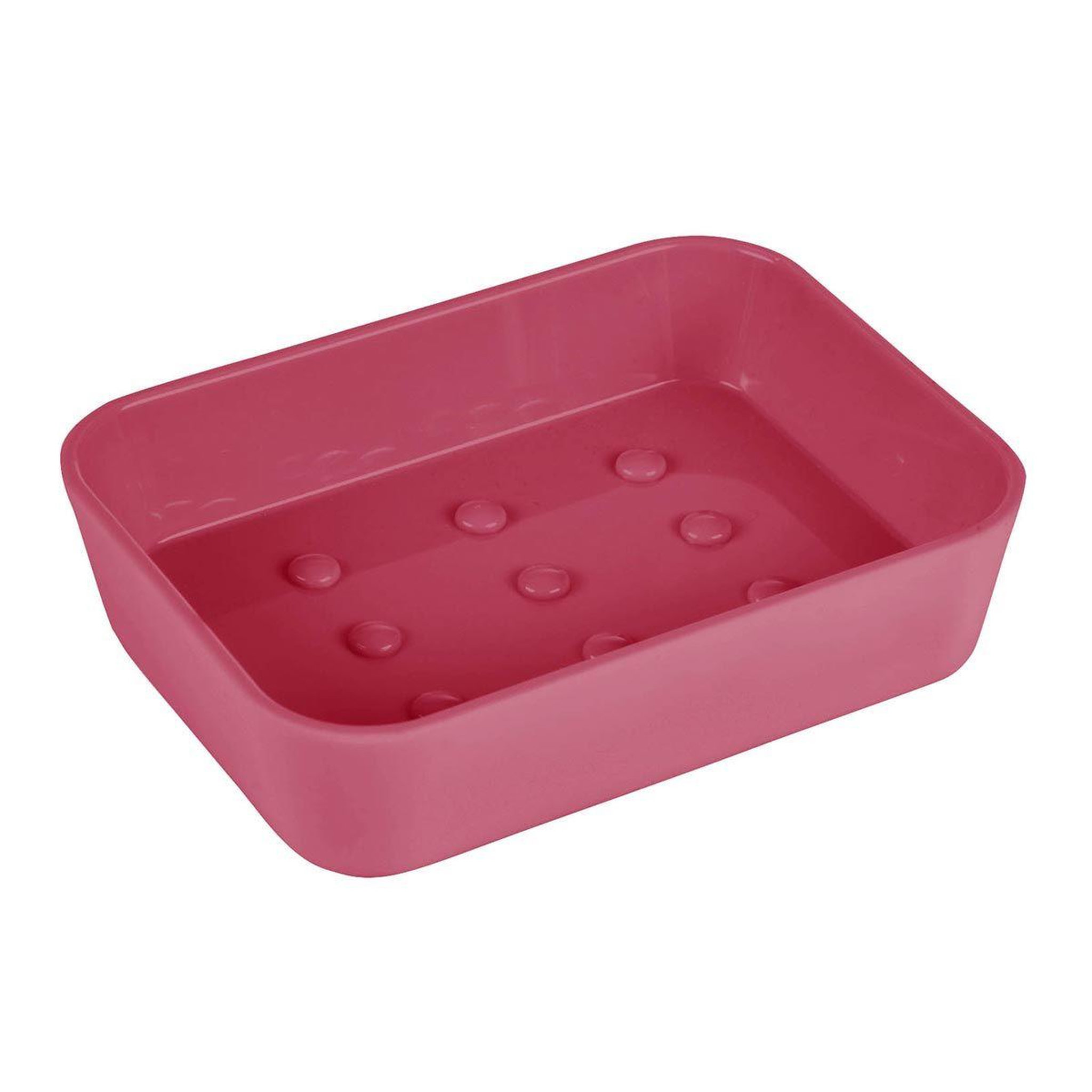 Douceur d'Intérieur Porte-savon soft touch  vitamine  11cm framboise