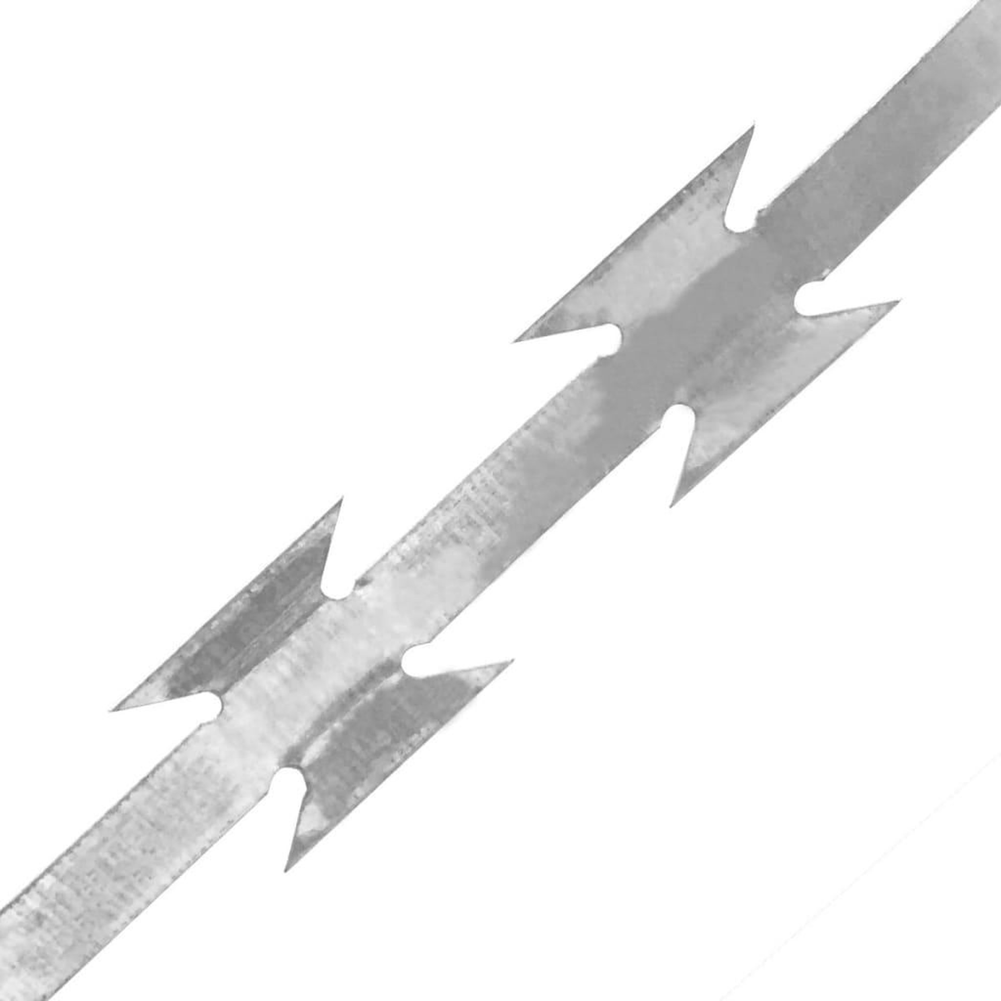 Voir la diapositive 5 : VIDAXL Fil barbele Concertina Acier galvanise 500 m