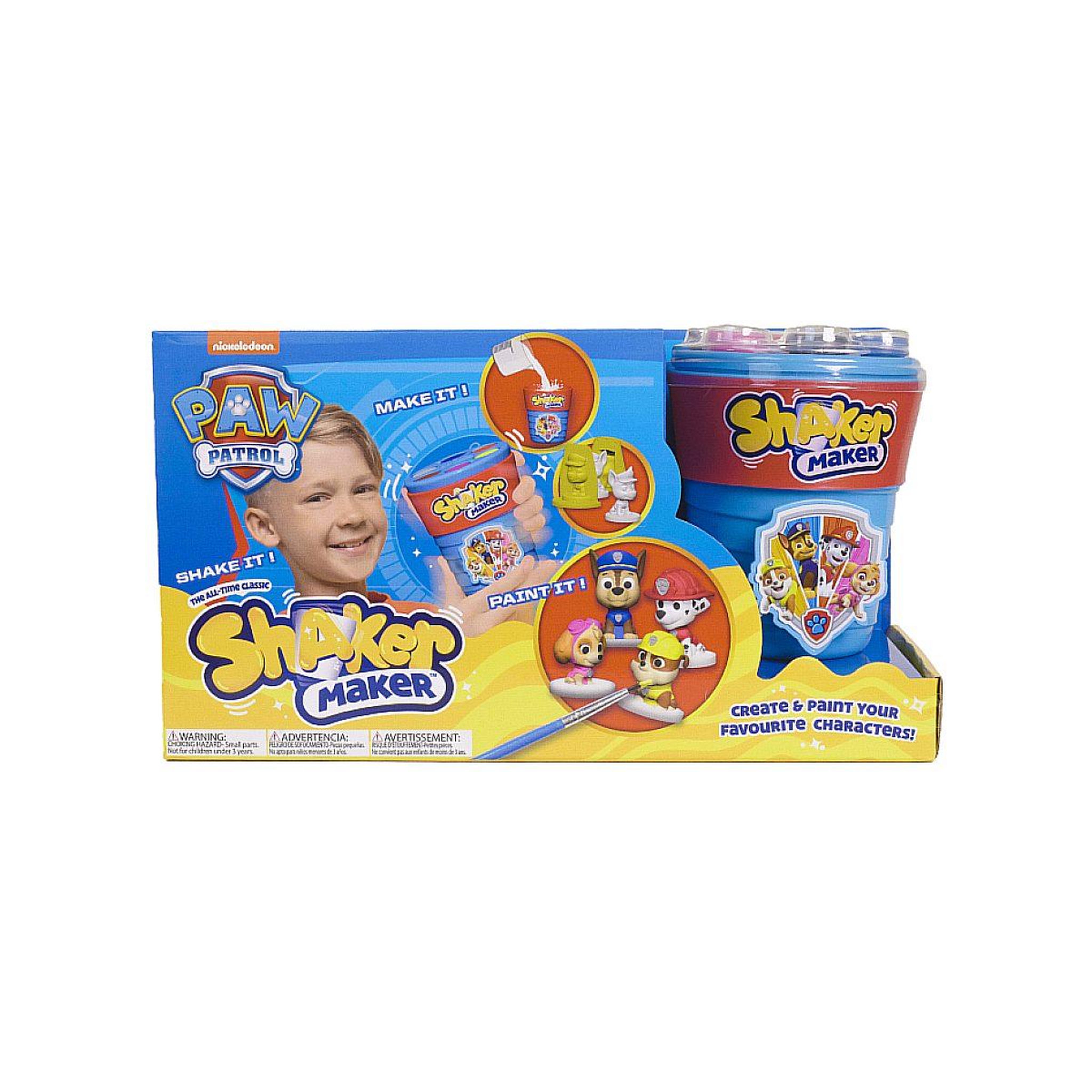 Voir la diapositive 3 : GP TOYS Shaker maker - la pat patrouille - kit de modelage pat patrouille