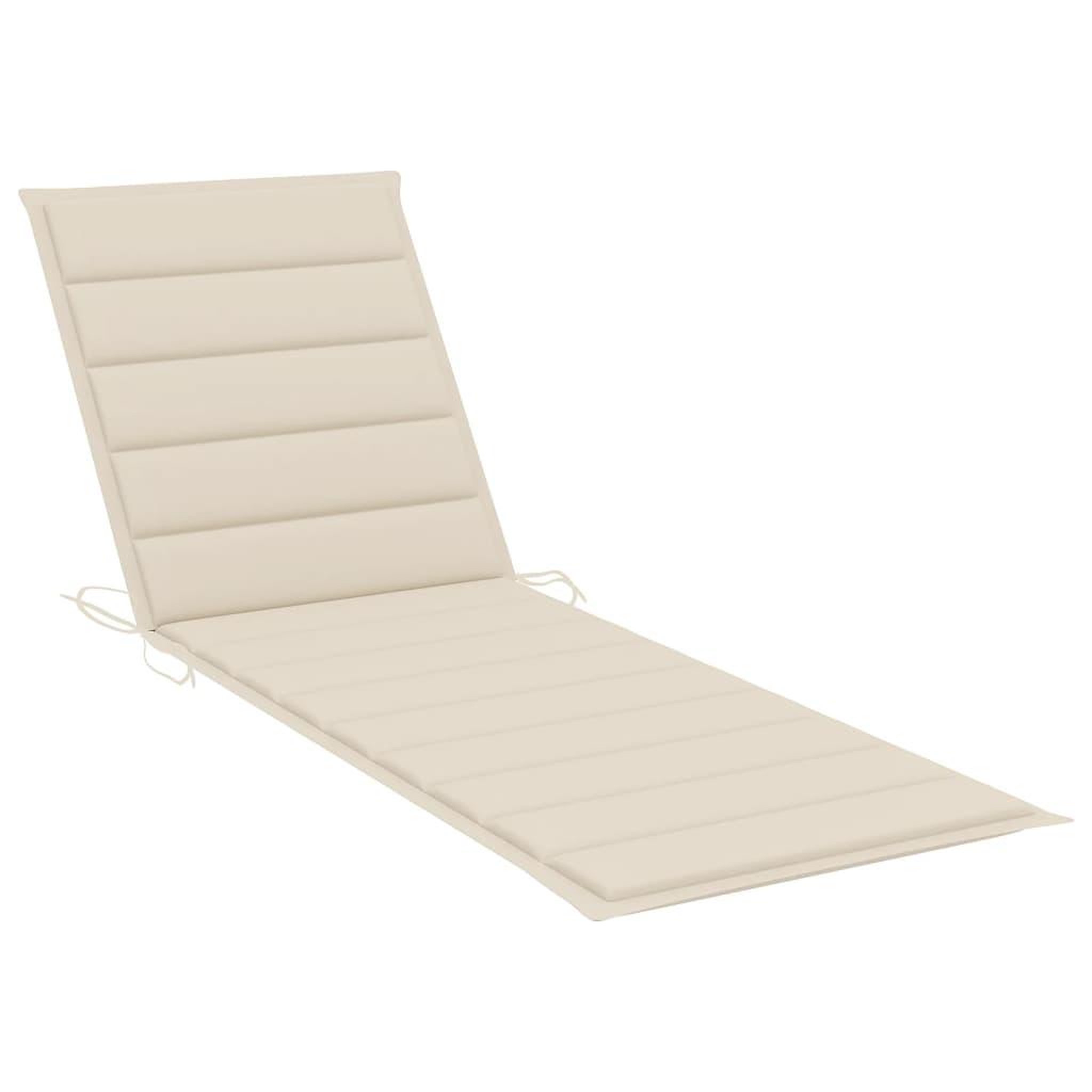 Voir la diapositive 5 : VIDAXL Chaise longue de jardin 2 places avec coussin Gris Acacia