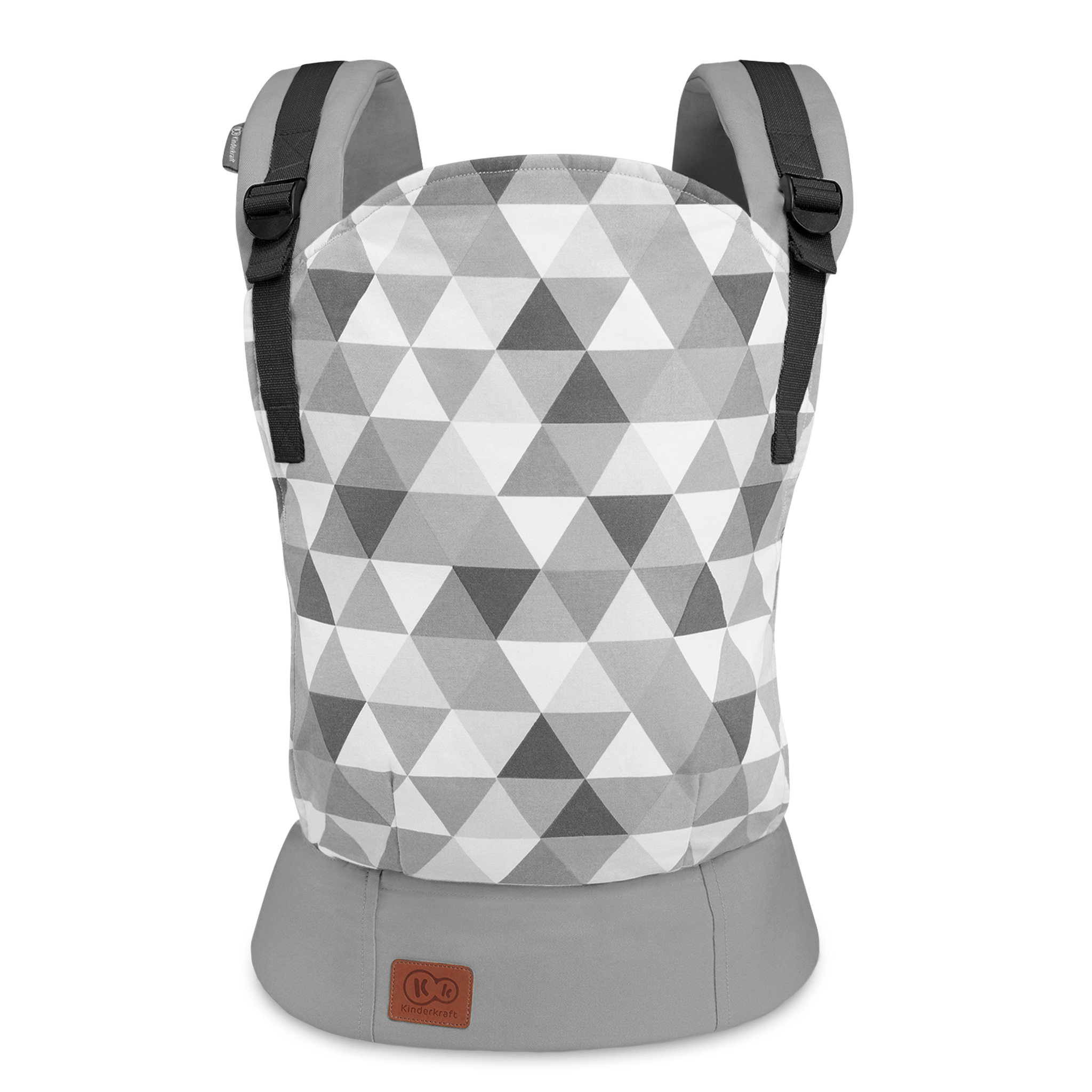 Voir la diapositive 1 : KINDERKRAFT Porte bébé ergonomique Nino gris