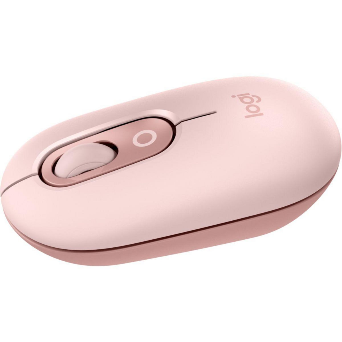 Logitech Souris sans fil POP Mouse Rose