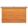 Voir la diapositive 3 : VIDAXL Boîte de rangement de jardin 126x72x72 cm Bois