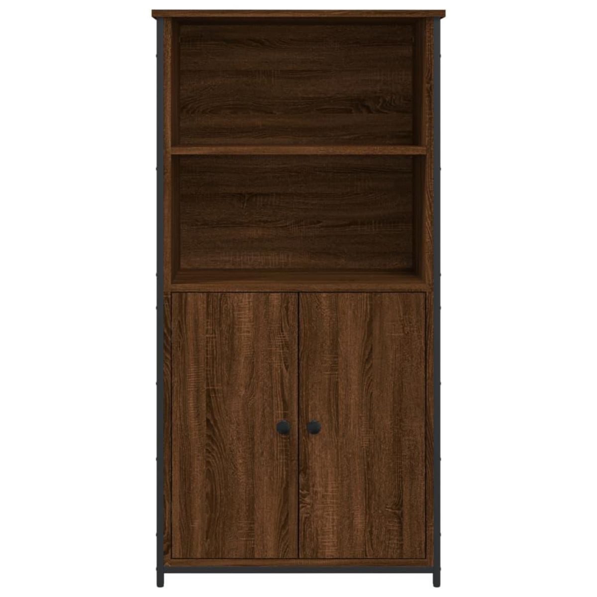 VIDAXL Buffet haut chene marron 62x36x121,5 cm bois d'ingenierie